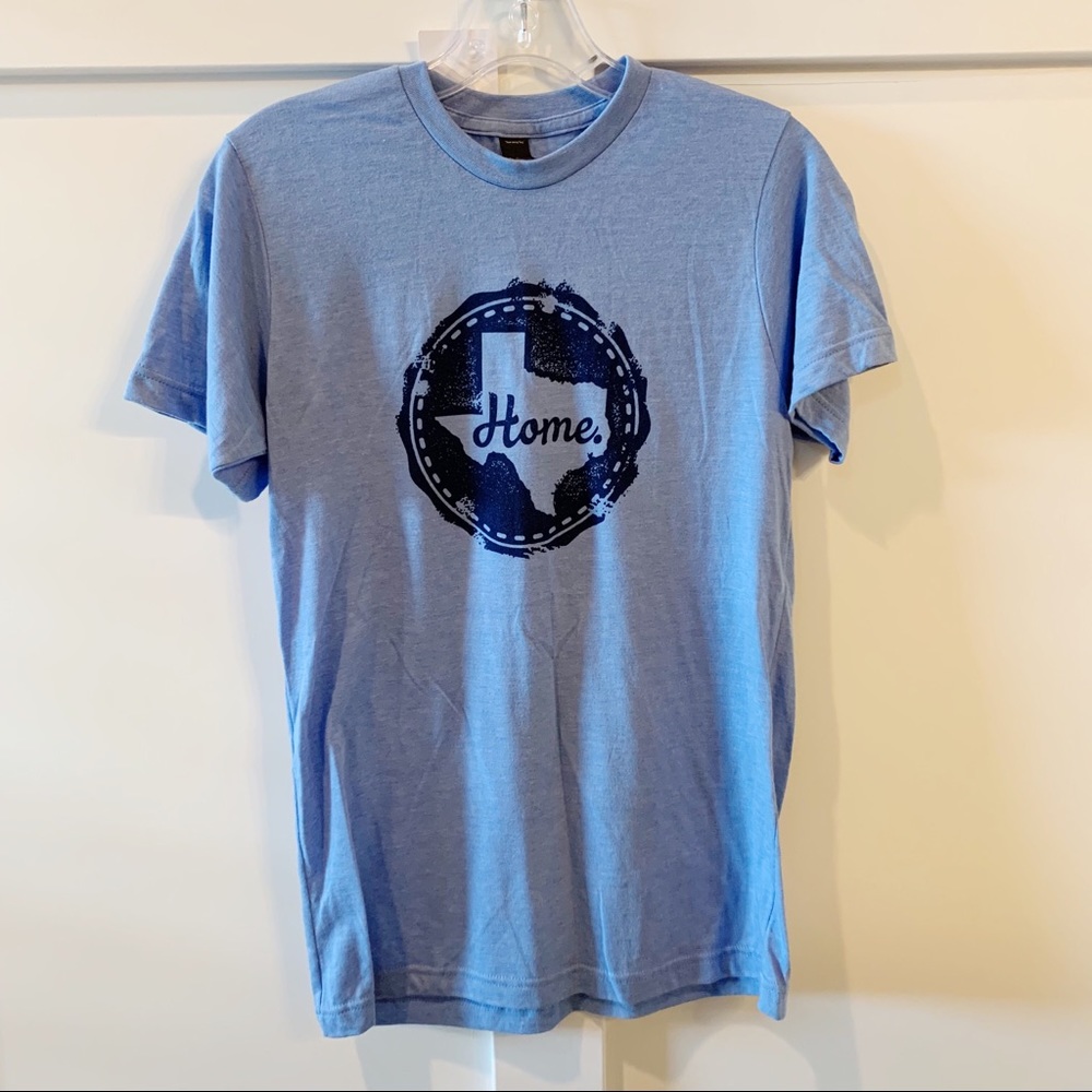Bruce’s | NWT Texas Home Blue Tee Shirt Size Small